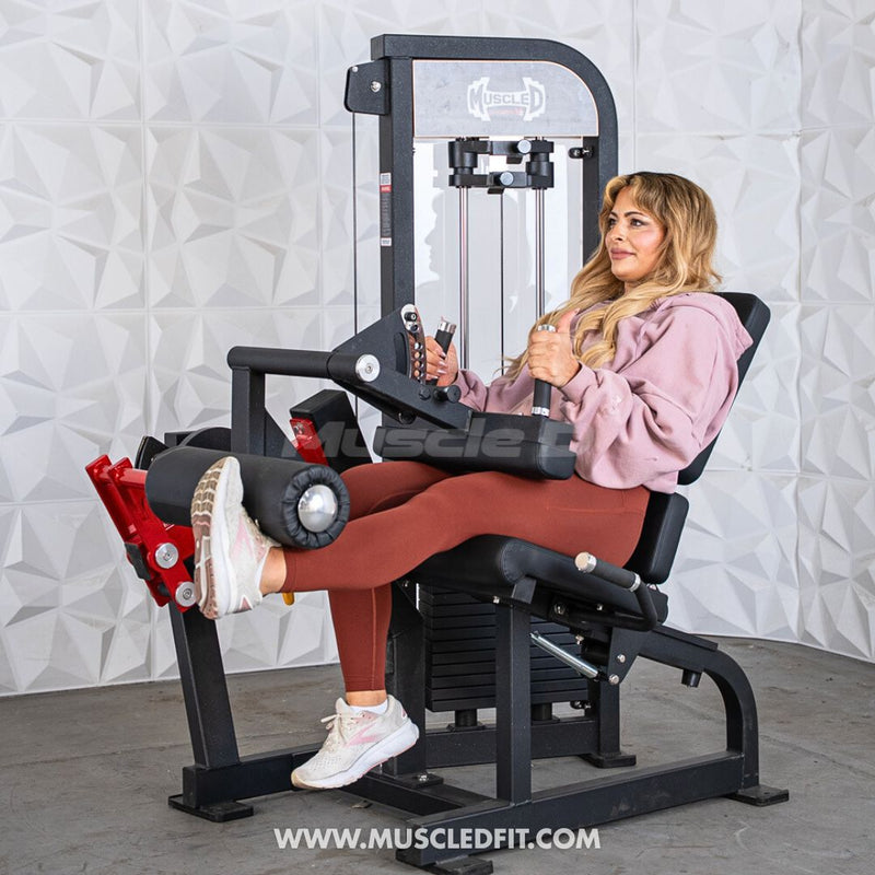 Classic V2 Selectorized Leg Extension / Seated Leg Curl Combo | Muscle D